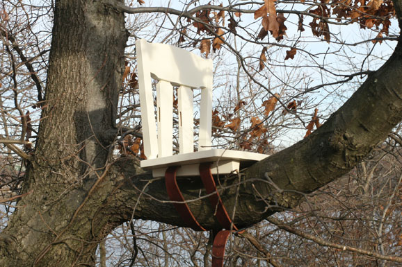 strap-on chairs, presented on the body