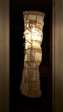 textile as lamp