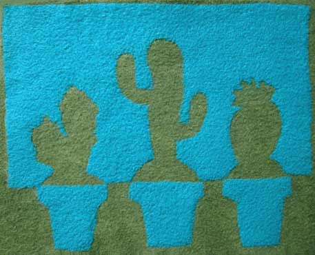 felted sample